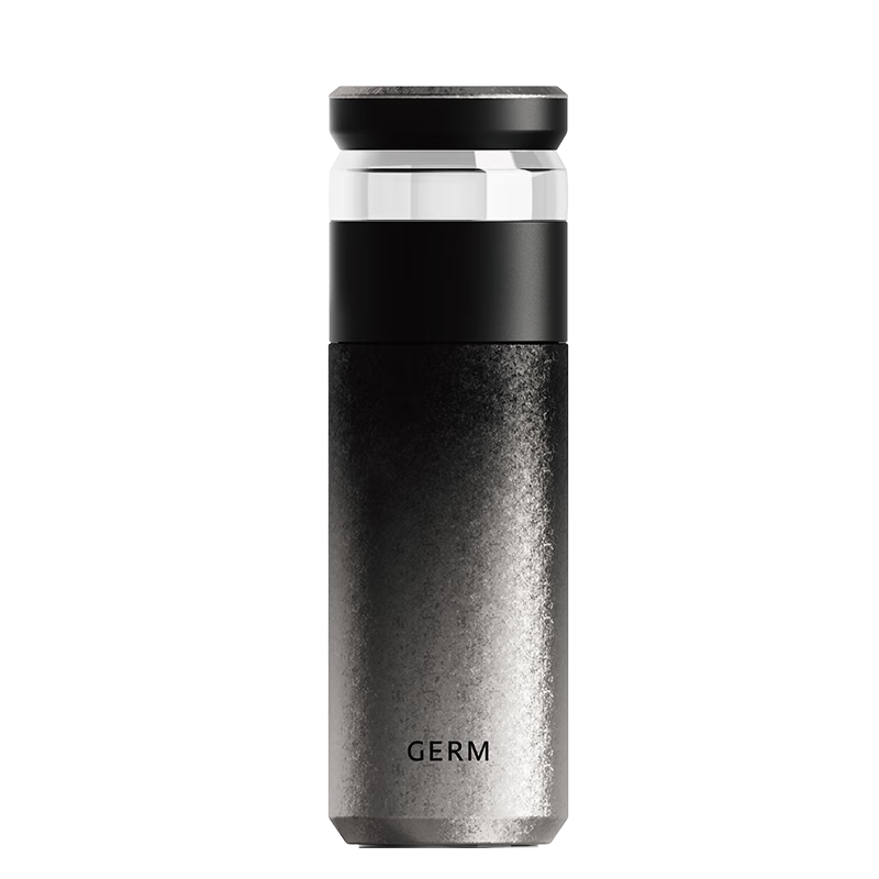 Germ Pure Titanium Insulated Mug for Men, Health Water Cup with Tea Infuser, Mid-Autumn Festival Gift, Titanium Cup, 520ML, Silver