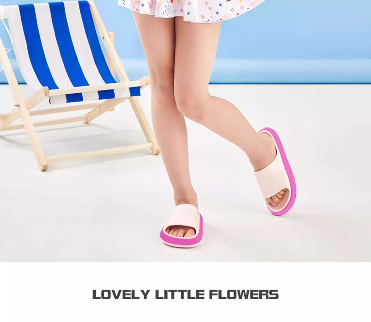 Li-Ning Children's One-Piece Swimsuit, Cute Princess-Style Swimwear for Girls, Sun Protection Swimwear 22