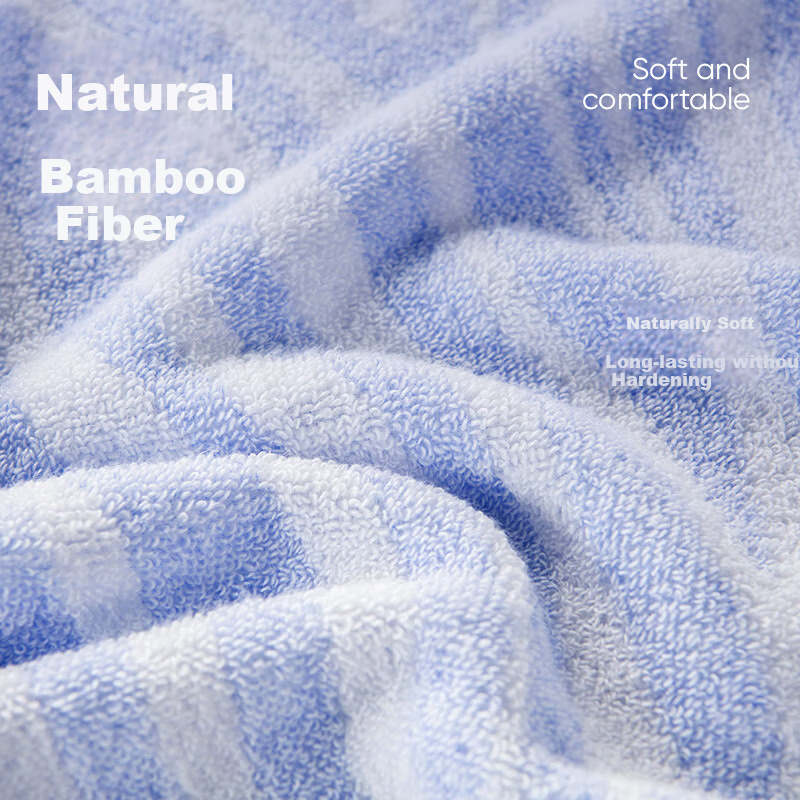 Jieyu Towel, 95g, Class A Antibacterial Bamboo Fiber Face Towel, Bamboo Cotton Blend, Face Washing Towel, Bath Towel, Muxi Towel, 2-Pack