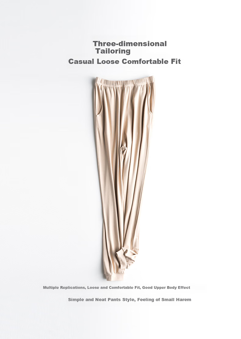 SipianSIPIAN Modal Sleep Pants, Women's Thin Loose-Fitting Long Pants, Pajamas, Casual Loungewear, Trousers for Women, Suitable for Outdoor Wear in Spring And Autumn Seasons 6