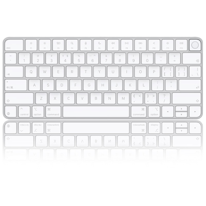 Jiasu Apple Magic Keyboard (With Touch And No Number Keys) A3118 Bluetooth Keyboard Wireless Keyboard Compatible with MAC/iPad Keyboard Sticker Dust Cover