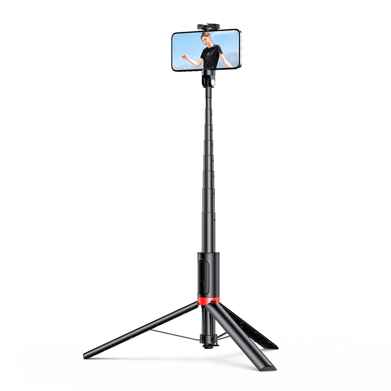 Feilipu [Portable All-In] Selfie Stick, Telescopic Tripod, Anti-Shake Device, 360-Degree Rotation, Multifunctional Outdoor Travel Phone Stand, Bluetooth Remote Control DLK5305