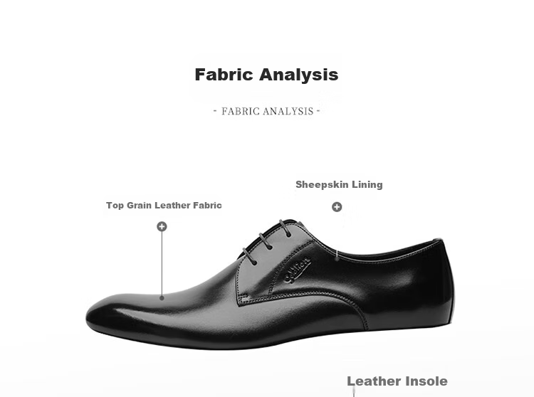 Goldlion [Spring And Summer Refresh] Men's Formal Fashion Business Leather Shoes, Comfortable Derby Shoes G502740432CCA Brown Size 41 15
