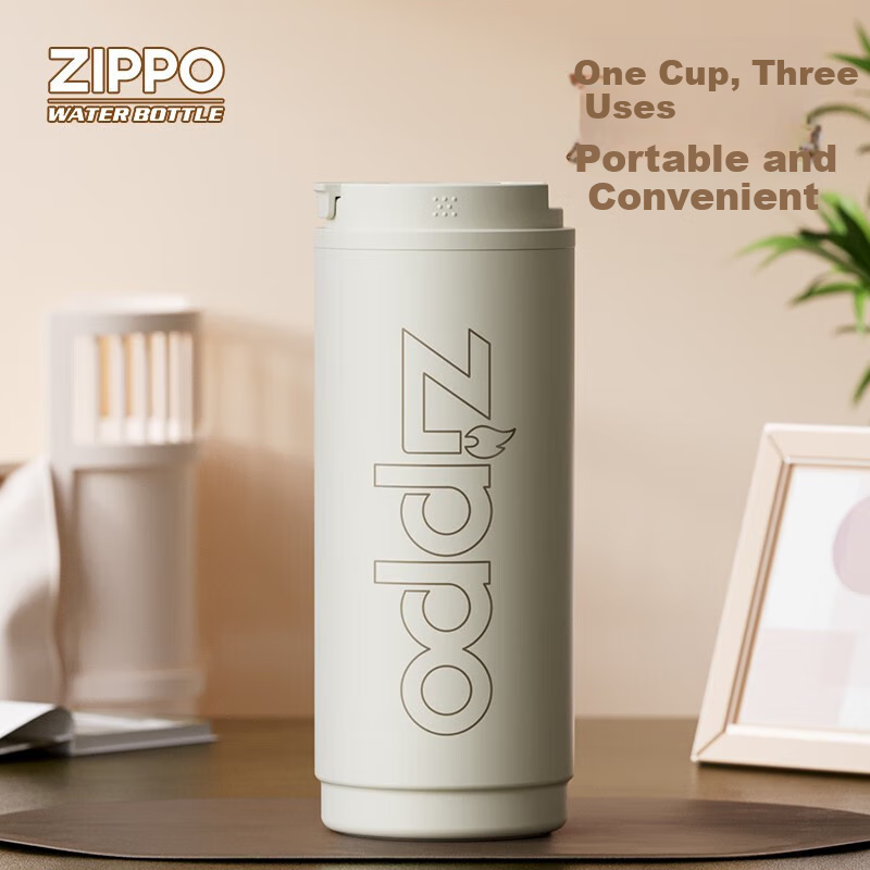 Термокружка ZIPPO Insulated Mug, 420 мл, нержавеющая сталь, портативная, для автомобиля, подарок