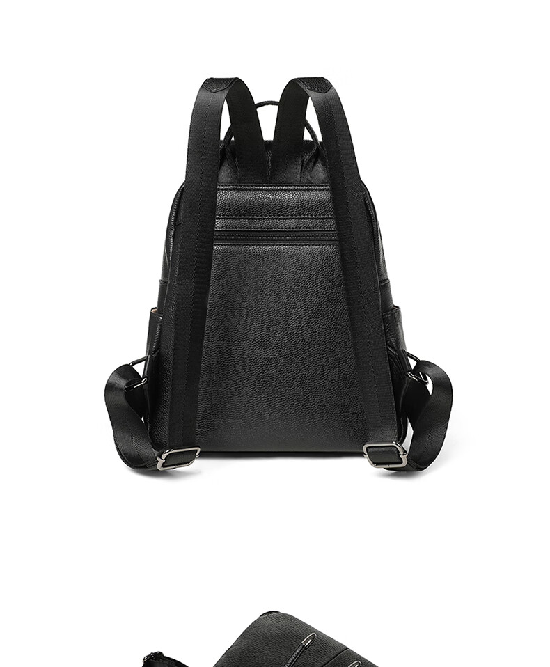 C.BANNER Leather Backpack for Women, Large Capacity Travel Bag, School Bag, Light Luxury Birthday Mother's Day Gift, Practical Present for Mom 7