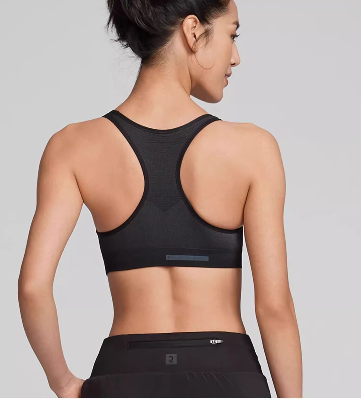 DECATHLON Women's Medium-Intensity Sports Bra for Yoga, Breathable Y-Back Bra for Outer Wear - 5206604 8