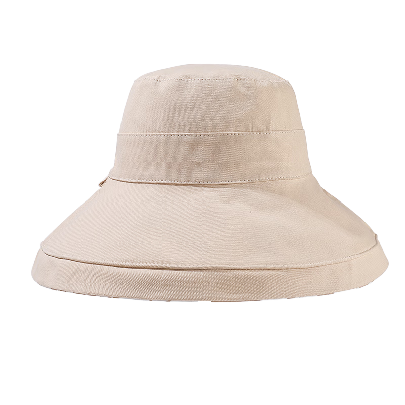 GLO-STORY Women's Sun Hat, Wide Brim Double-Sided Fisherman Hat, Casual Sun Hat, Outdoor Face-Covering UV Protection Hat for Wome