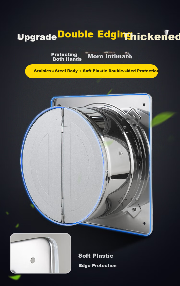 Penck 6-Inch Stainless Steel Industrial Exhaust Fan Ventilation Fa 2