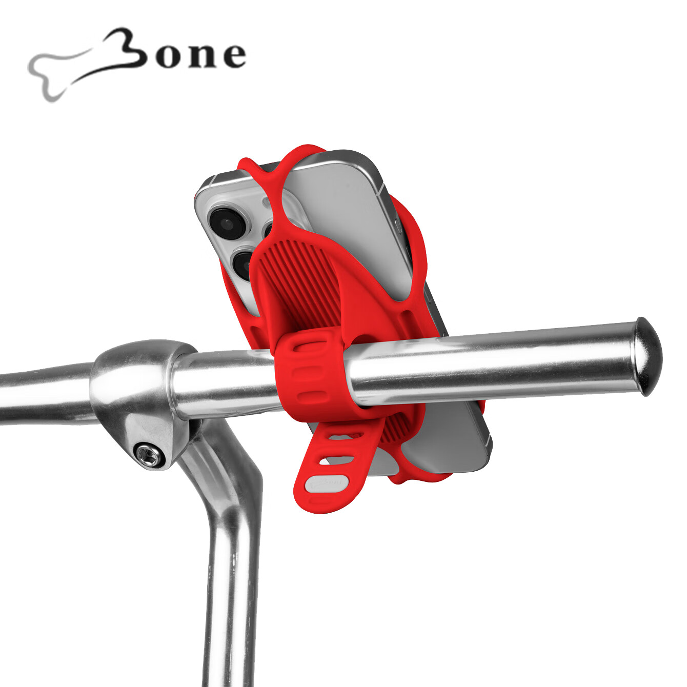 Bone Road Bike Phone Mount, Integrated Handlebar Foldable Bike Specific, Mountain Bike Riding Navigation Bracket, Shockproof