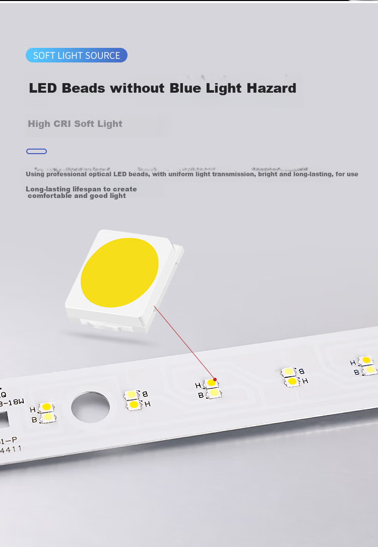 Foshanzhaoming (FSL) LED Light Core Strip Light Replacement Retrofit Ceiling Light for Bedroom And Living Room, Easy Installation Light Source Module, 17W Cool White 6500K Core A Model 2