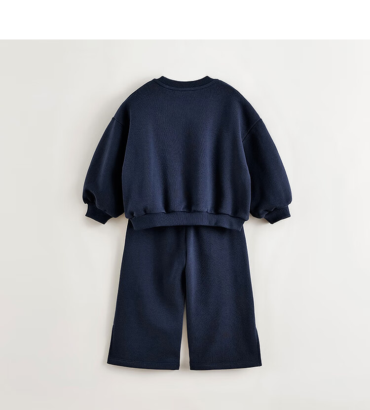 MARC&JANIE Girls' American-Style Casual Sportswear Set, Children's Sweatshirt Set, Spring 2025 Collection, 250160 3