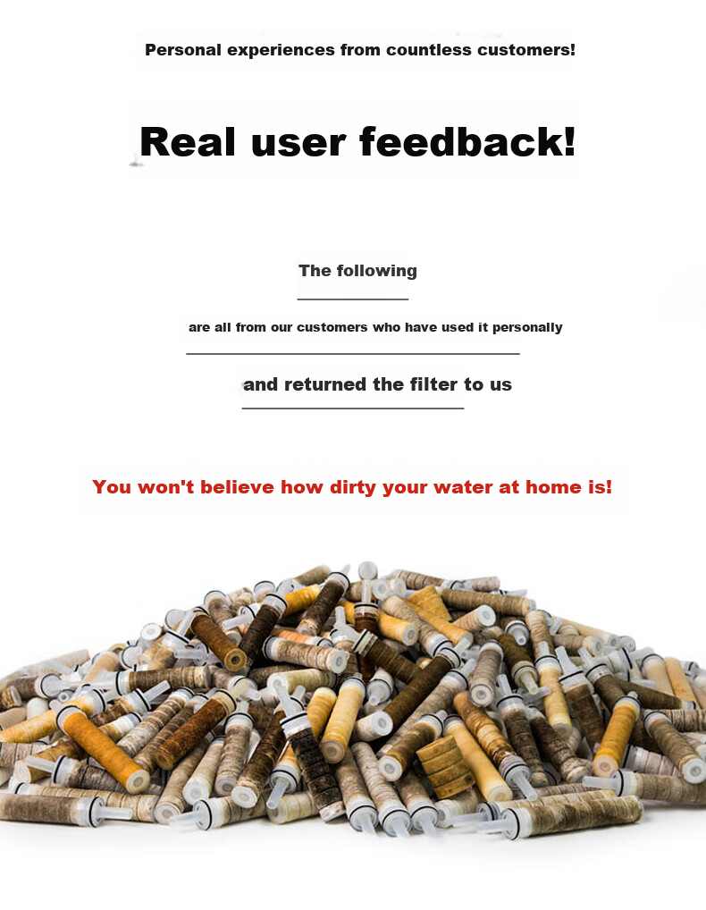 Aroma Sense Pressurized Filtered Shower Head Chlorine Removal Water Purifier Korean Imported PR9000 Carbon Cartridge Set 9