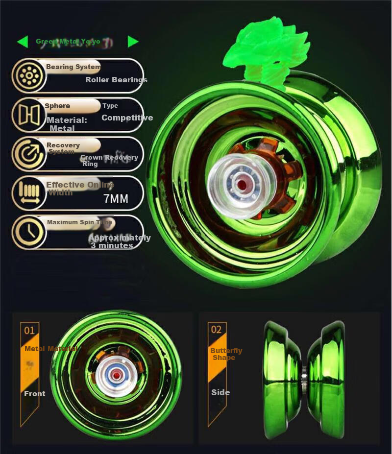 Murcia Yoyo, Children's Toy Competition, Specialized Alloy Yoyo, Automatic Sleep And Spinning, Beginner Toy 6