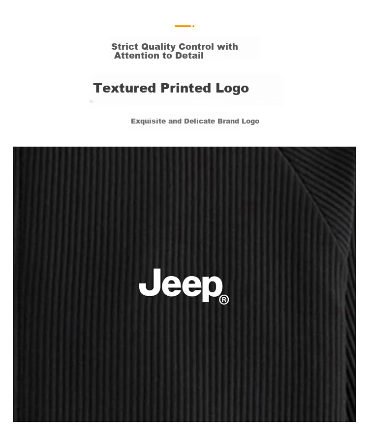 JEEP Men's Jacket, Spring And Autumn Outerwear, Loose Fit, Trendy And Cool Stand-Up Collar, Casual Clothing, Black, 4XL 7
