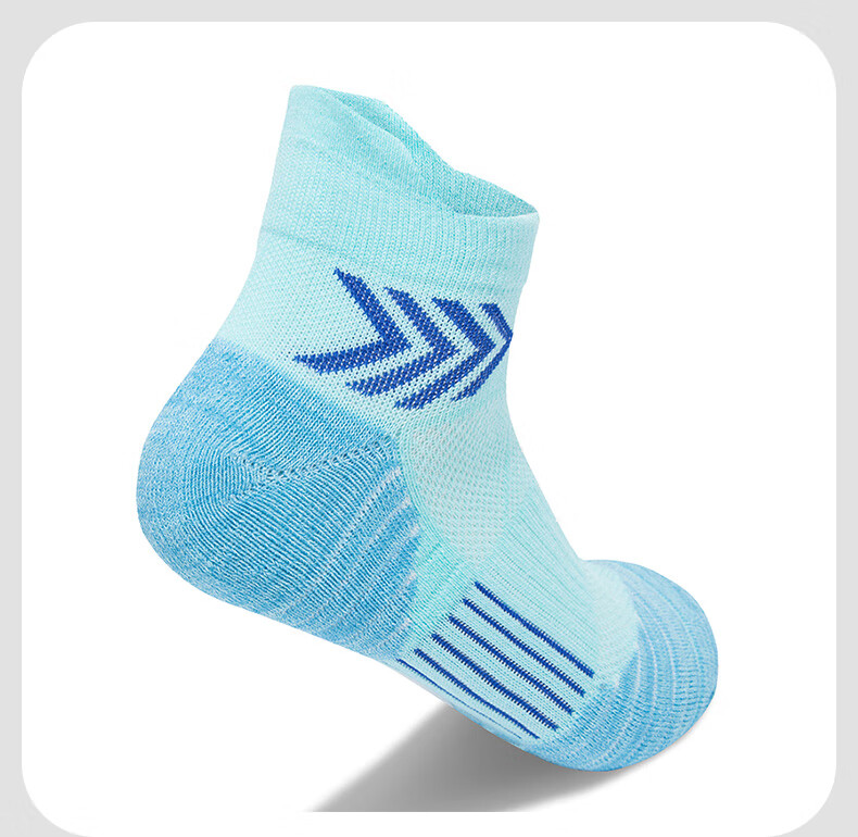 TFO Competition Grade Outdoor Sports Socks Durable Running Hiking Mountaineering Trail Socks 2902435 Women's Sky Blue 8