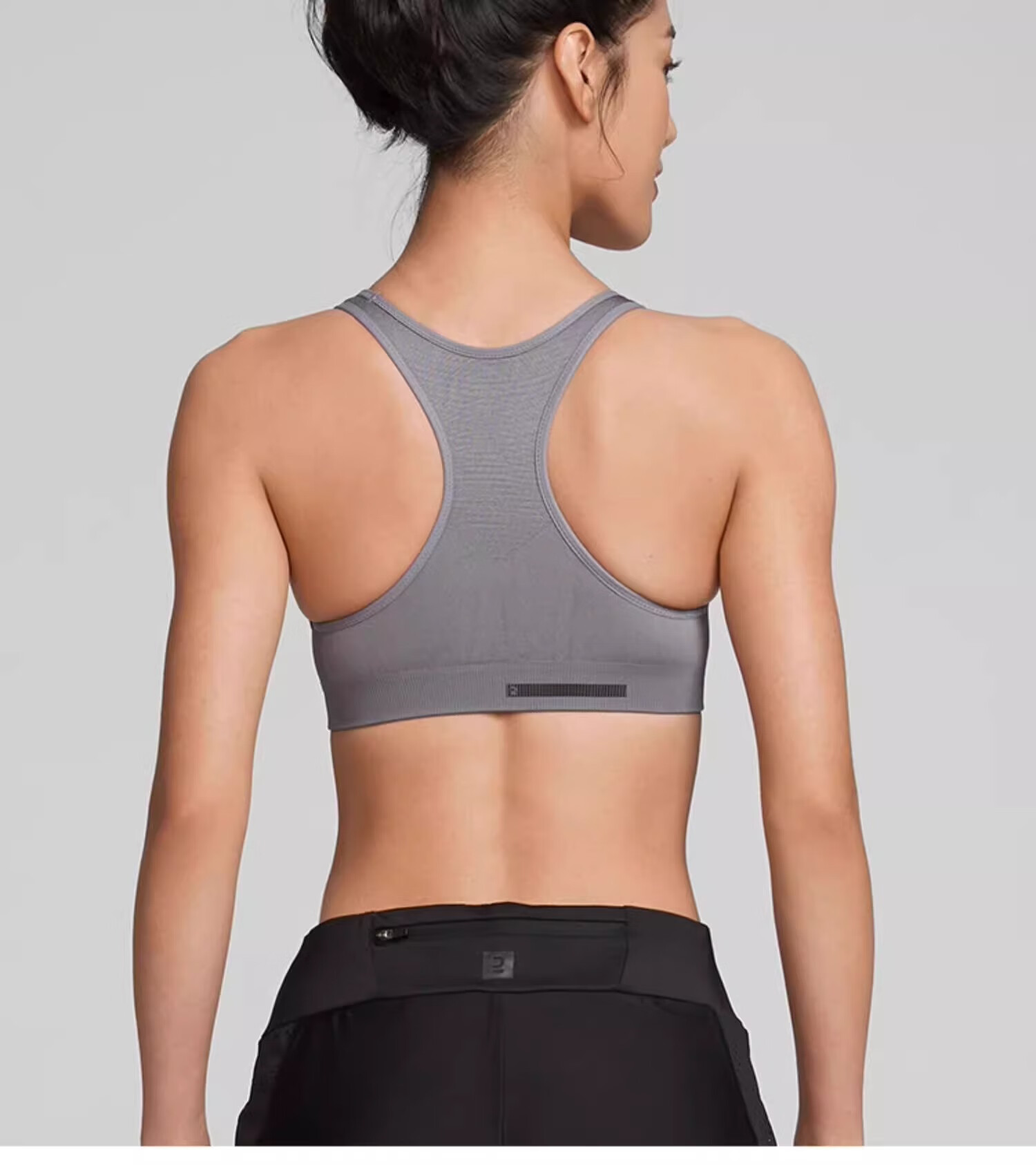 DECATHLON Women's Medium-Intensity Sports Bra for Yoga, Breathable Y-Back Bra for Outer Wear - 5206604 9