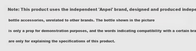 Anpei Universal Gravity Ball Nipple Straw, Suitable for Ages 18 Months And Above (Compatible with Pigeon, Haokai And Other Types of Baby Bottles) 1