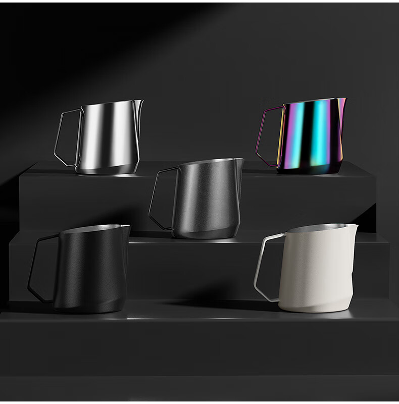 MHW-3BOMBER High-Performance GT Latte Art Machine, Professional Barista Italian Milk Foam Art Cup, Innovative U-Shaped Spout 22