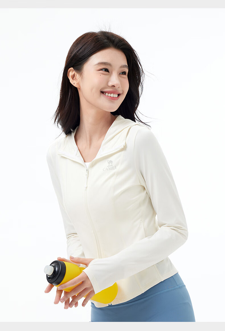 Camel Women's Slim Fit Summer New UV Protection Jacket Cool Breathable Sunscreen Coat 11