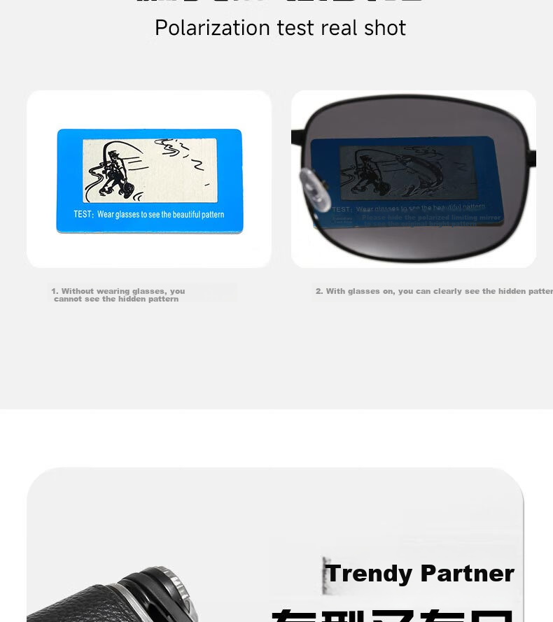 FESETE Driving Glasses, Polarized Sunglasses for Driving Day And Night, Driving Sunglasses for Back-To And Father's Day 6