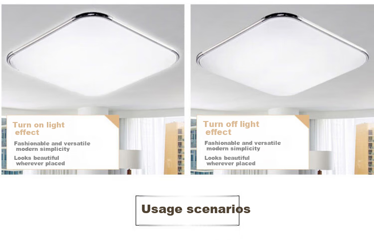 HD LED Full Spectrum Ceiling Light, New Eye-Protection Living Room Light, Bedroom And Dining Room Whole-House Lighting Fixture [Installation Included] 5