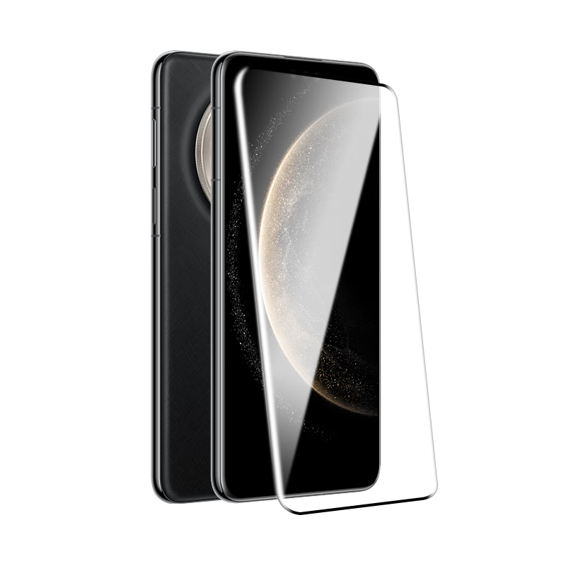 Baozou [2-Pack - Replacement Warranty] Tempered Glass Screen Protector for Huawei Mate70 Pro/HUAWEI Mate70 Pro+/RS, Full Coverage Curved High Definition Anti-Fingerprint Screen Film