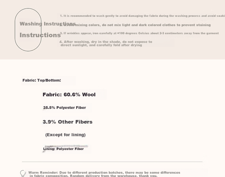 Dme [Breathable Wool] Autumn And Winter Qianjin Madeline Straight-Leg Bag Contrasting Color Set, Chanel-Style Two-Piece Outfit for Wome 6