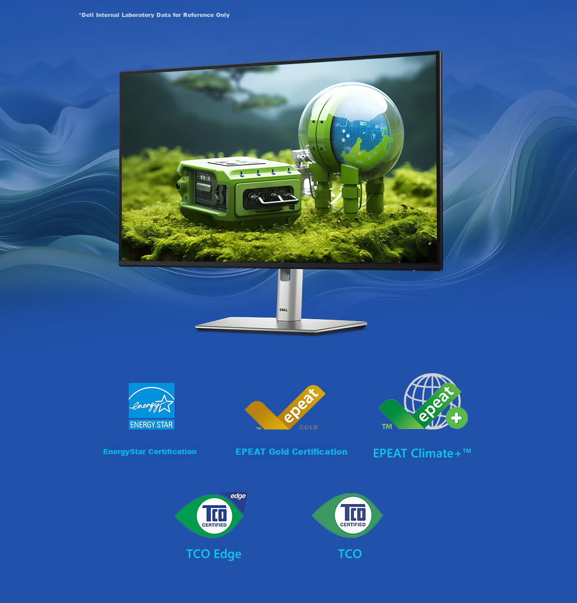 DELL 21.5-Inch Office Monitor, IPS Panel, 100Hz Refresh Rate, Hardware Blue Light Protection, VGA+HDMI+DP Ports, Height And Rotation Adjustable, P2222H Upgraded Version P2225H 11