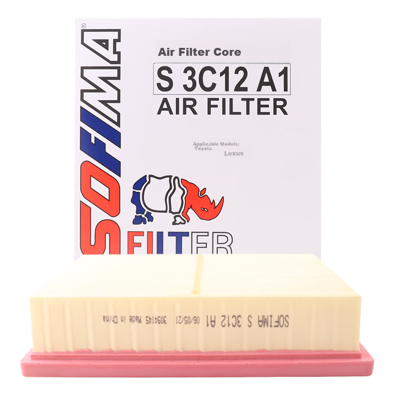 Suofeima Air Filter Element, Air Cleaner S3C12A1, for Highlander, Lexus ES350, RX200, RX300, RX350