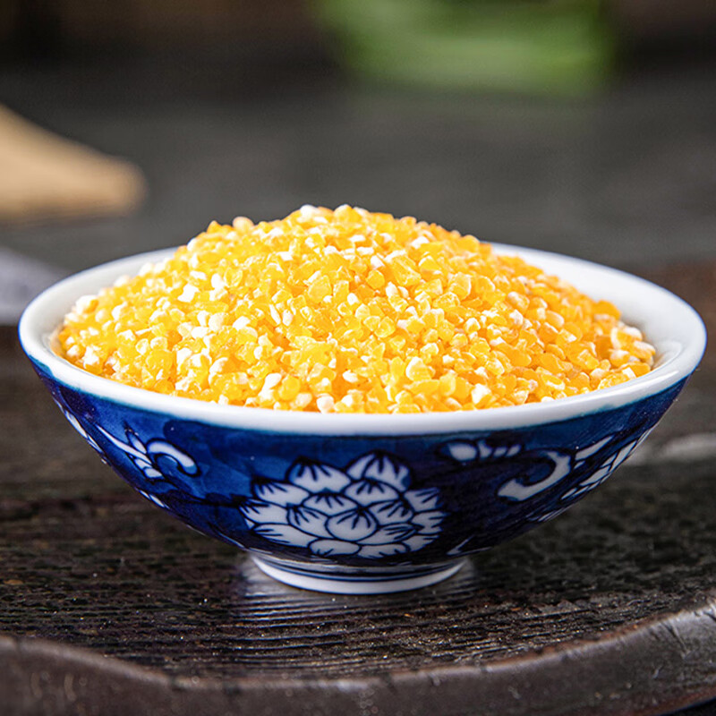 禾煜 有机玉米碴 2.5斤（小颗粒 玉米糁 苞米渣 有机五谷杂粮 真空装)