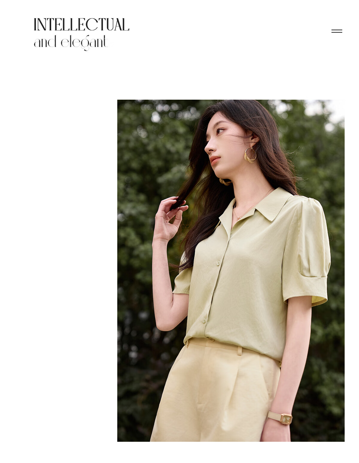Chushen Summer Short Sleeve Shirt Women Fashion Lapel Design Commuter Casual Blouse S52S004 Light Yellow L 11