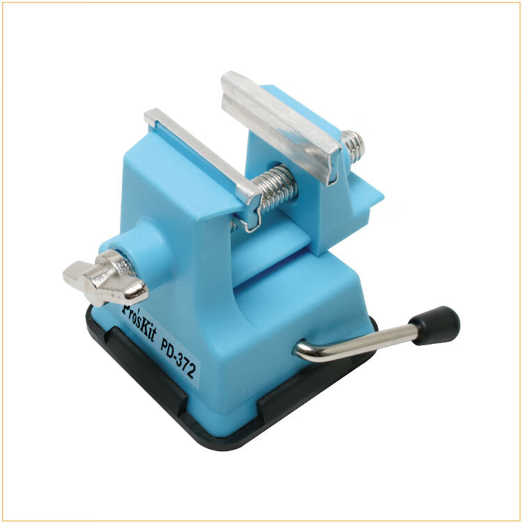 Pro'sKit Bench Vise, Industrial Grade, Small Household Multi-Functional Workbench, Mini Bench Vise, Table Vise, Flat Jaw Vise, PD-376 5