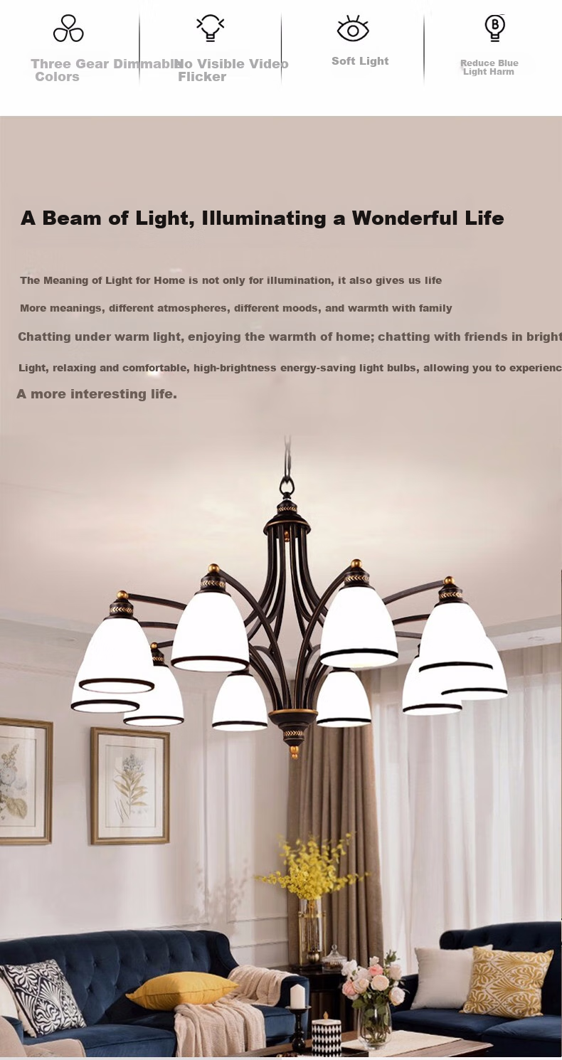 Zideng LED Corn Bulb Globe Light High Brightness 12W Energy-saving Replaceable Light Source E14 Small Screw Base 2