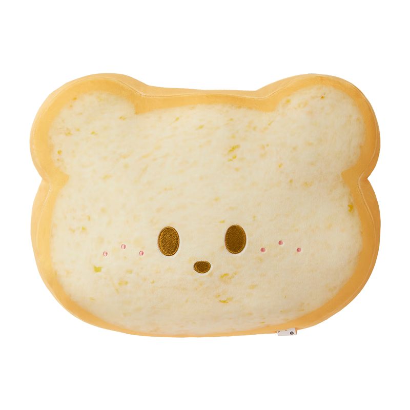 MINISO French Soft Toast Pillow, Sofa Cushion, Bed Backrest, Office And Dormitory Nap Pillow, Birthday Gift