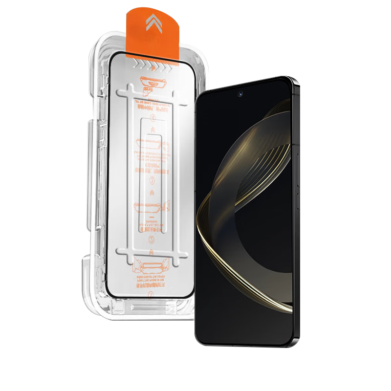 Baouzou [Dust-Free Warehouse 2 Pieces - Damage Compensation] Tempered Glass Screen Protector for Huawei Nova 11 / Nova 11/12 Vitality Edition Full-Screen HD Glass Protective Film