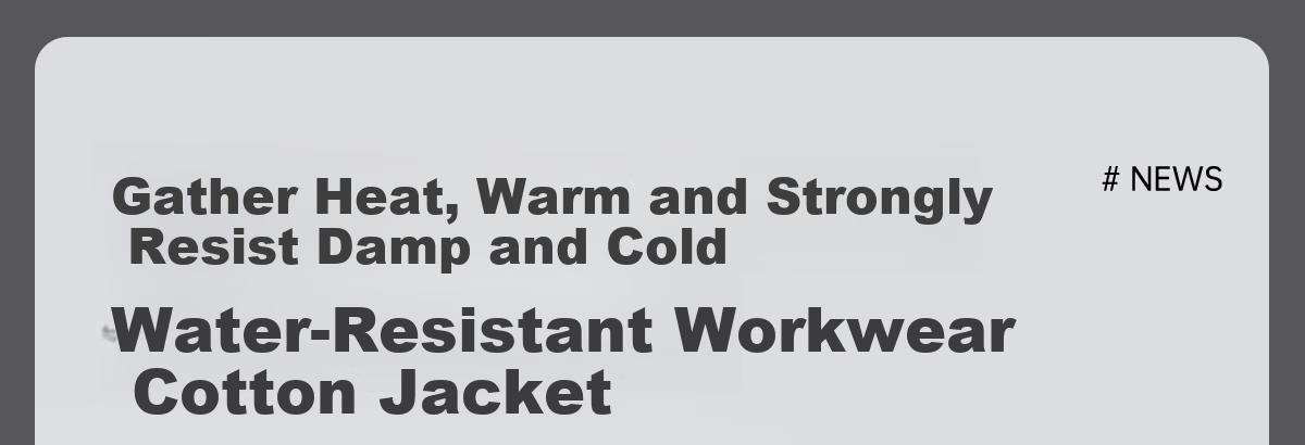 CAMEL Men's Jacket, Cotton Coat, Winter Hooded Fleece-Lined Thickened Waterproof Workwear Cotton Jacket for Men, M34CAEC735 1