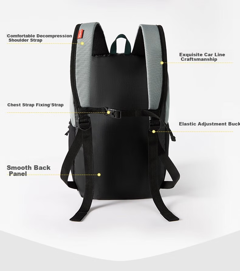 Li-Ning Backpack, Cycling Bag, Bicycle Road Bike Bag, Men's Outdoor Lightweight Hiking Bag, Waterproof Travel Bag for Trekking 4