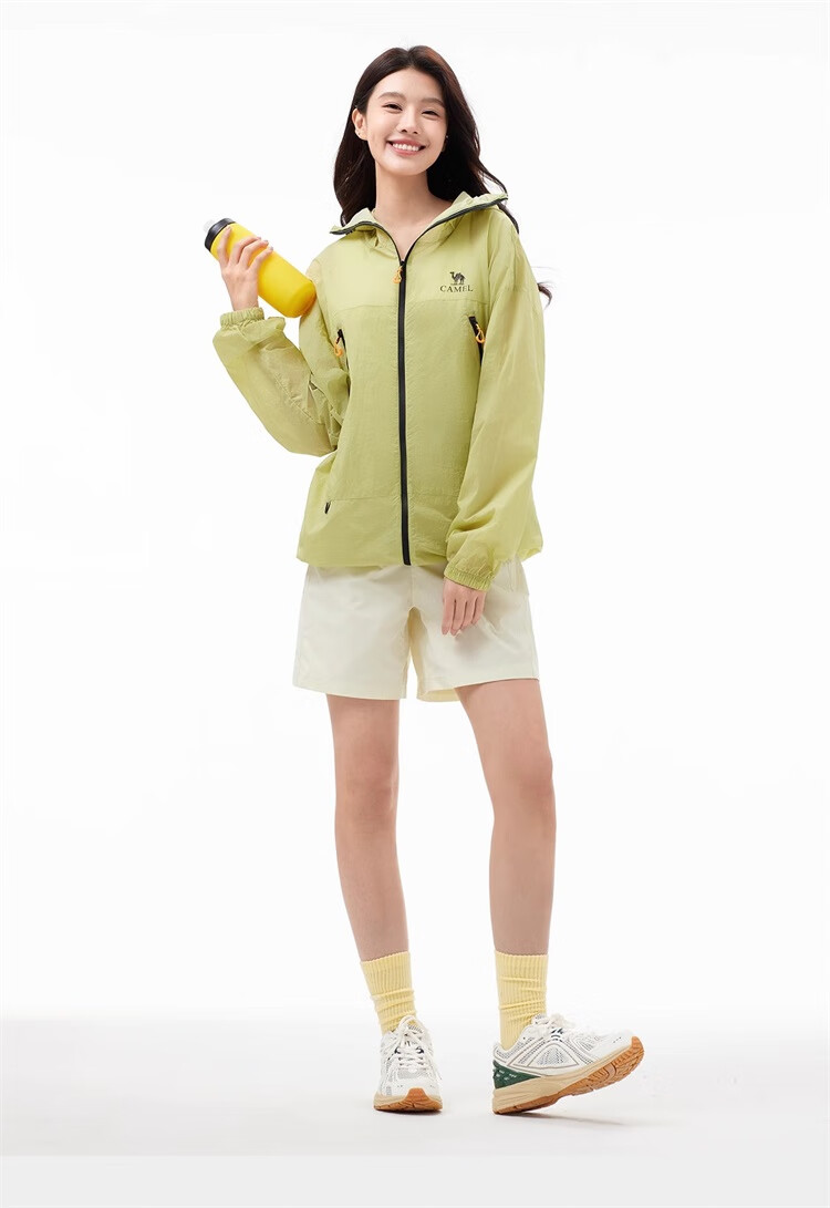 CAMEL Outdoor Sunscreen Jacket Unisex Spring Summer UV Protection Lightweight Coat [Wang Junkai Edition] 20