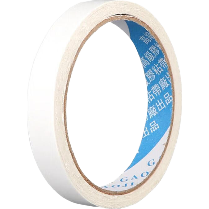 Youbili Strong Double-Sided Tape, High-Adhesive Cotton Paper Double-Sided Tape, 15mm*10y, 16 Rolls, 2251