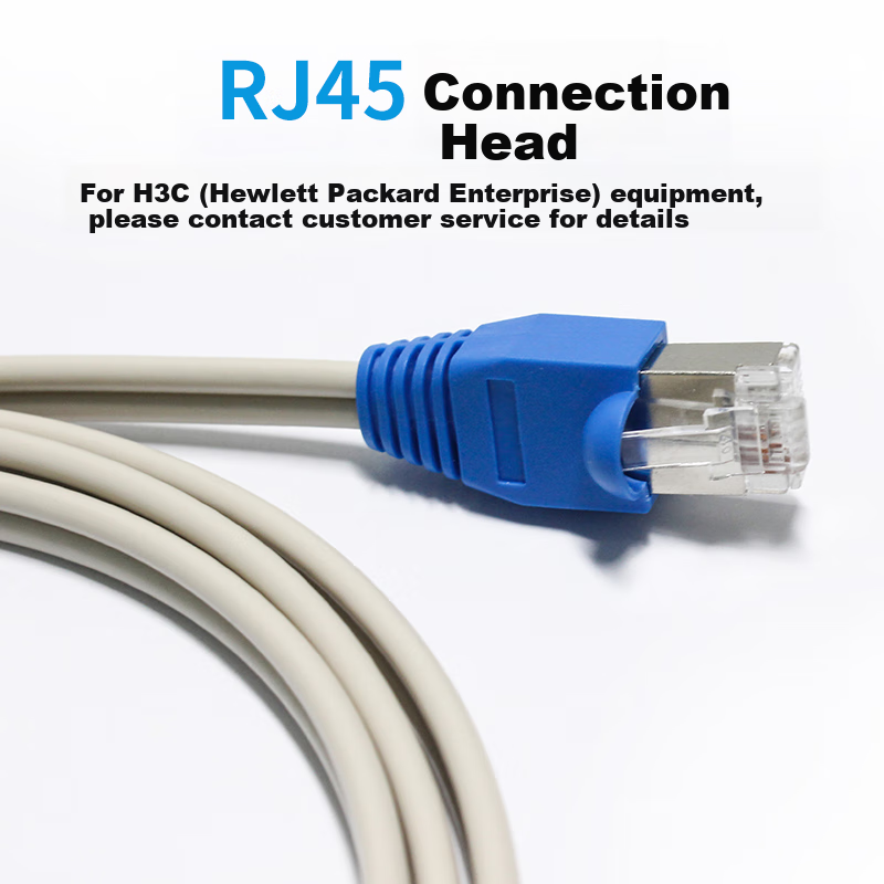 HAILE E1 Two Gigabit Debug Cable, RJ45 to BNC Converter Cable, 1 Meter, HT-RJ45 Default RJ48 Cable Sequence