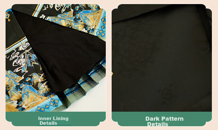 Menghu Jiangshan Hanfu Girls' Spring And Autumn Ancient Costume Children's Chinese Style Boys' Ming Dynasty Horse-Face Skirt Set Black Skirt Size 90 5