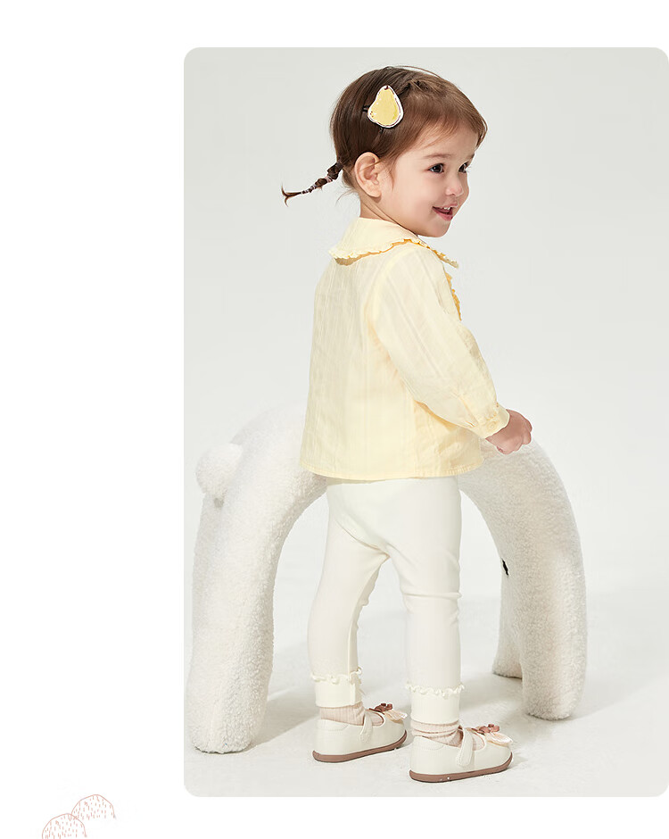 Balabala Baby Shirt Toddler Boys Spring Fashion Cute Top Mall Same Style 14