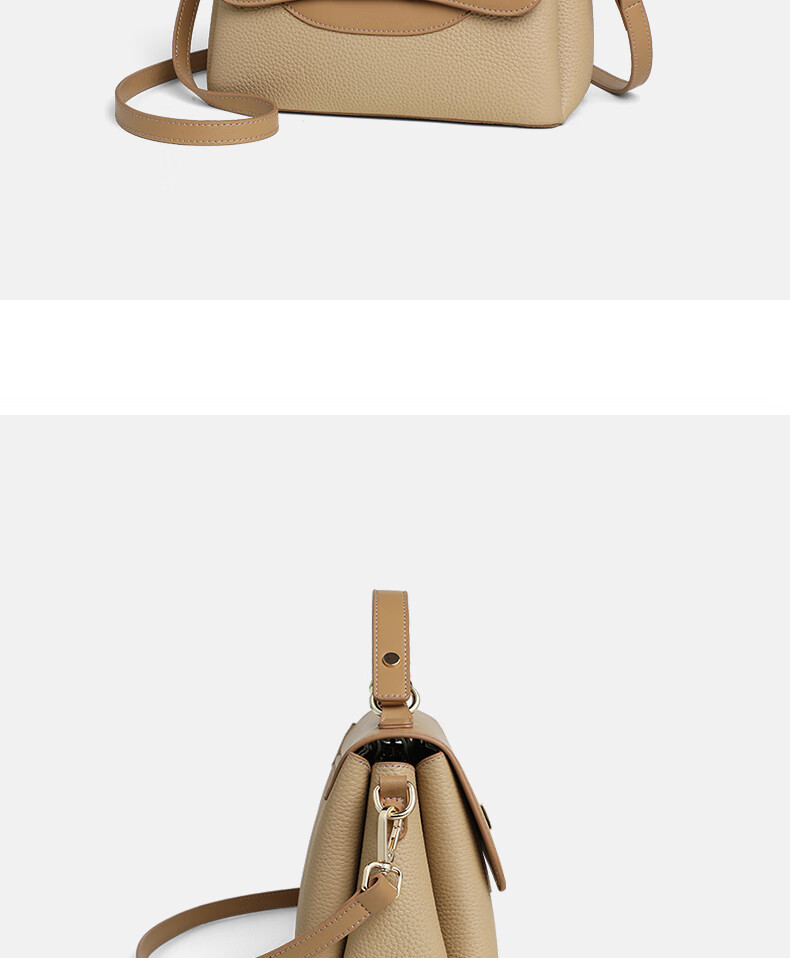 C.BANNER Women's Handbag, Top-Grain Leather Crossbody Bag, Light Luxury Shoulder Tote Bag, Brand Birthday Gift for Girlfriend on May 20 6