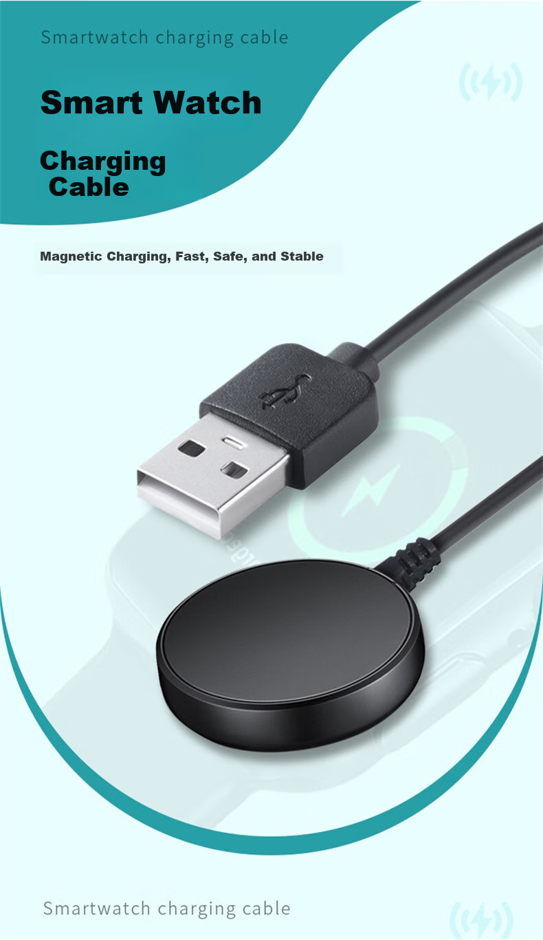 Baking Compatible with Samsung Watch Charging Cable, USB Charging Dock, Wireless Magnetic Charging Cable for Watch6/5pro/5/4/3/7ultra/Active2/1 1