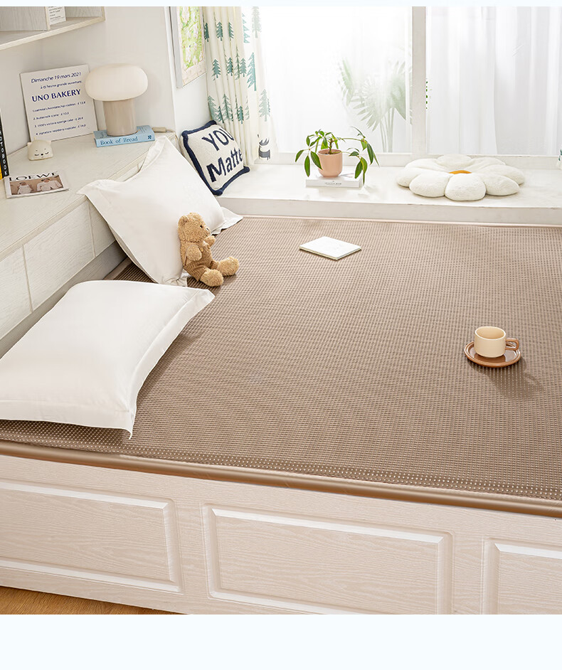 Wuyinliangpin Cooling Bean Mattress Cover, Sleeping Pad, Floor Mat, Tatami Cooling Mat Cover, 1.8x2 Meters 13