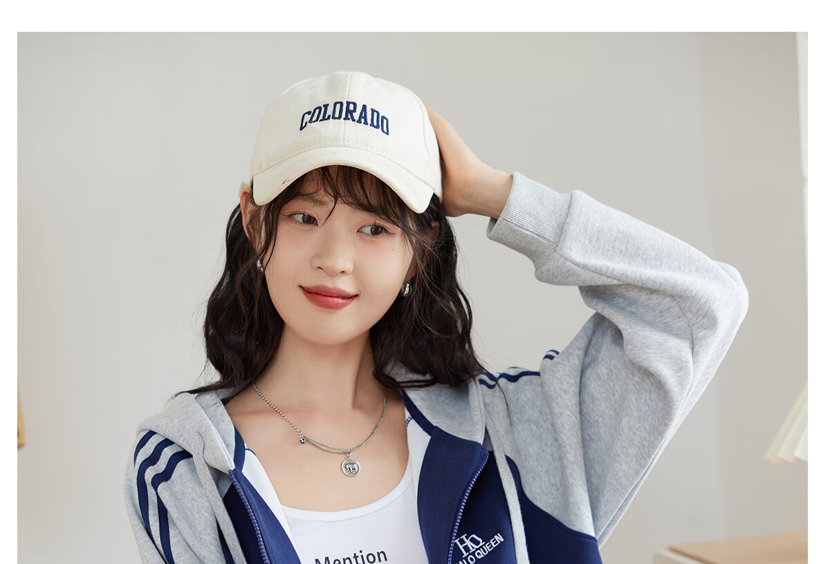 Halo Queen Hoodie Jacket for Women, Color Block Korean Style Casual Coat, Loose Comfortable Cardigan Top, New Product H143W1012 26