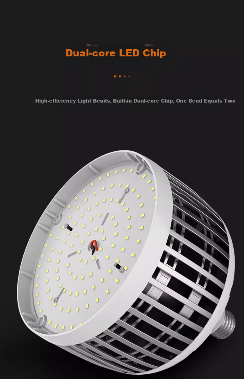 Fanyao LED Bulb High Power Super Bright E27 Screw Base Factory Warehouse Home Lighting White Light - 58W 8
