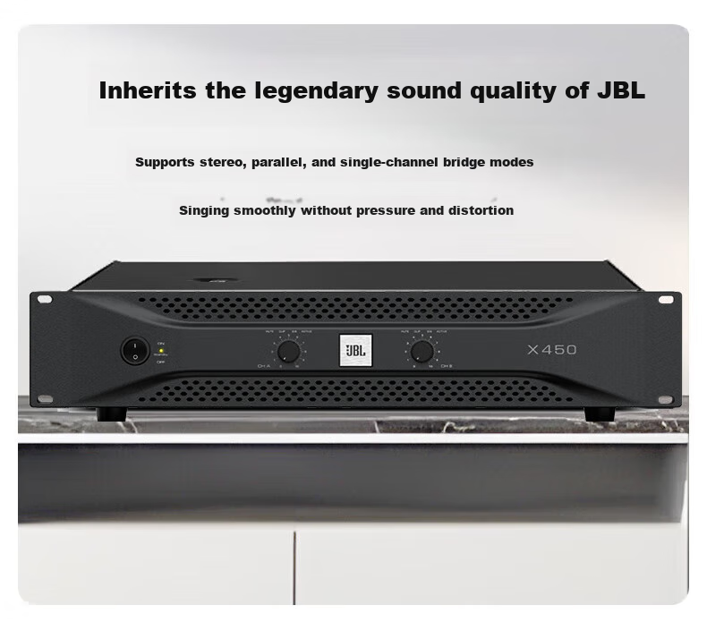 JBL X450 Amplifier, Karaoke Stage KTV Professional Amplification Equipment, Conference And Home Use Amplifier 5