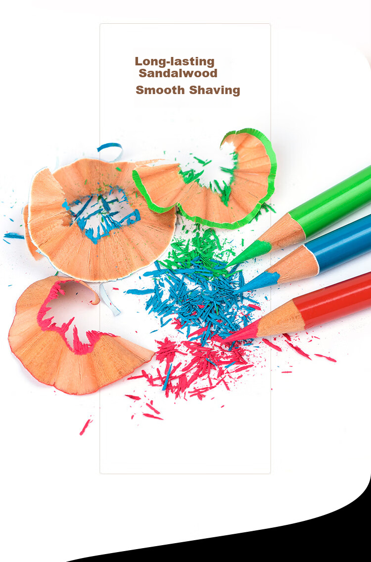 MARCO Master Oil-Based Colored Pencils Art Student Set for Boys And Girls, Students Colored Pencils Birthday Gift Master Premium [Oil-Based 48 Colors] 5
