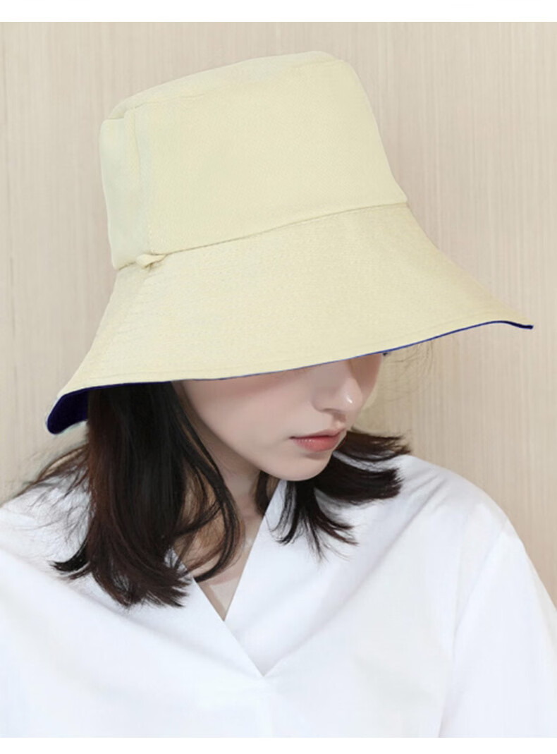 TUCANO Sun Protection Hat for Women, Summer Outdoor Sun Hat, Reversible Fisherman Hat, Face-Covering UV Protection Hat for Wome 13